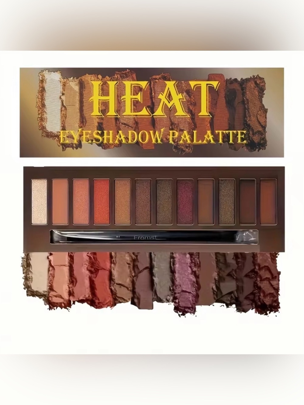 Kohl's Heat Eyeshadow Palette - Brown, Copper, Bronze & Plum Tones